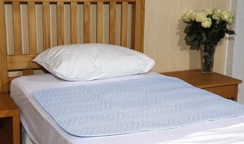 Reusable Washable Incontinence Bed Pad Blue - Picture 5 of 25