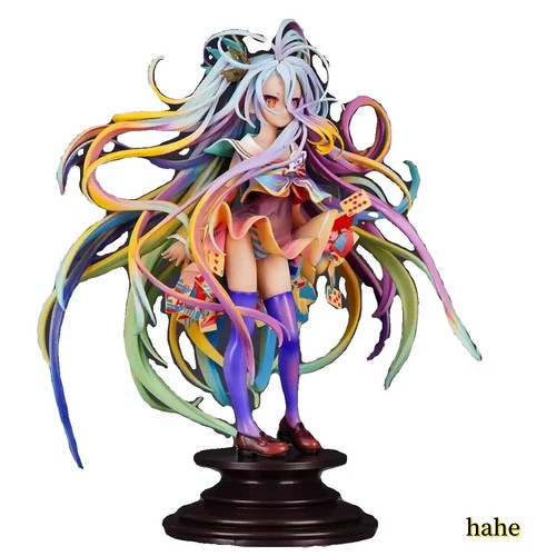 No Game No Life Shiro Anime PVC Figura Statua Modello Boxato Regali Vacanze Giocattolo 11in - Foto 9 di 18
