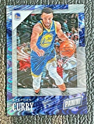 🔥STEPHEN CURRY 2019 BF BLUE SHIMMER SWIRLORAMA XFRACTOR #’d /50!🔥WARRIORS!