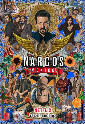 Narcos poster (a) - 11 x 17 - Diego Luna, Michael Pena