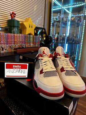 jordan 4 fire red size 8.5 Jordan 4 Retro OG  main image 4