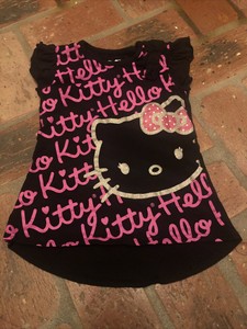 hello kitty black shirt