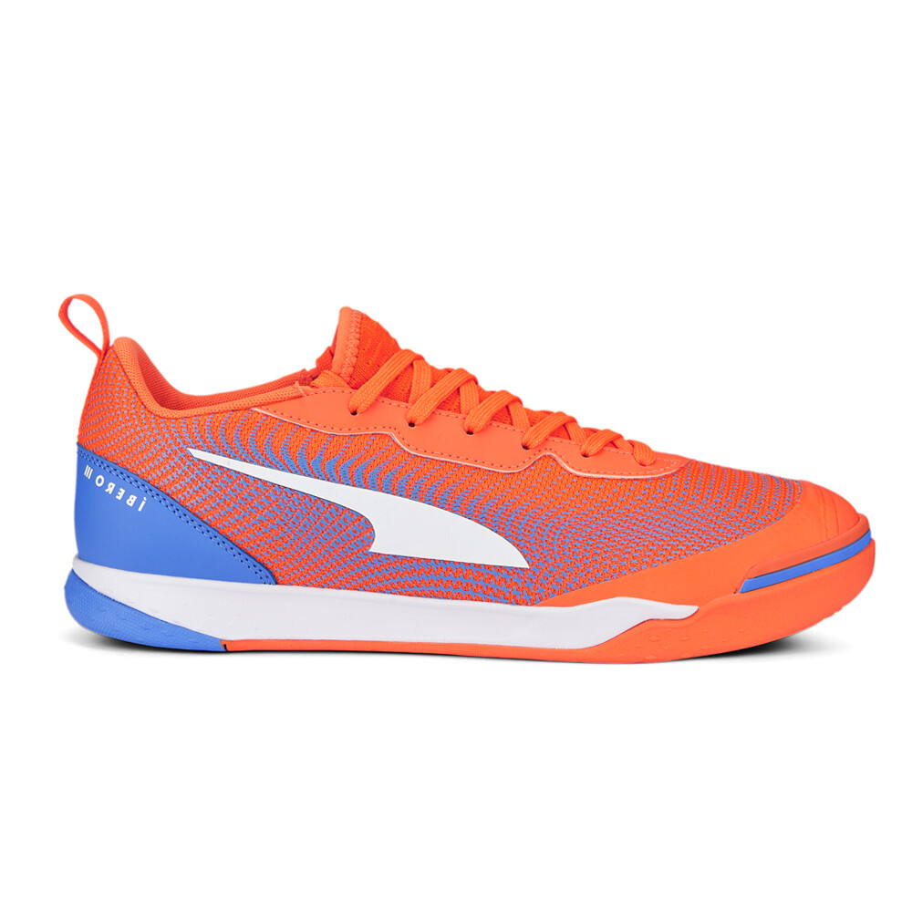 PUMA Ibero III Men's Orange Soccer Sneakers Athletic Shoes 10689104