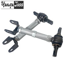Silver Adjustable Rear Upper Control Camber Arm Rod Fit For Honda Civic Es 01-05 Silver Adjustable Rear Upper Control Camber Arm Rod Fit For Honda Civic Es 01-05