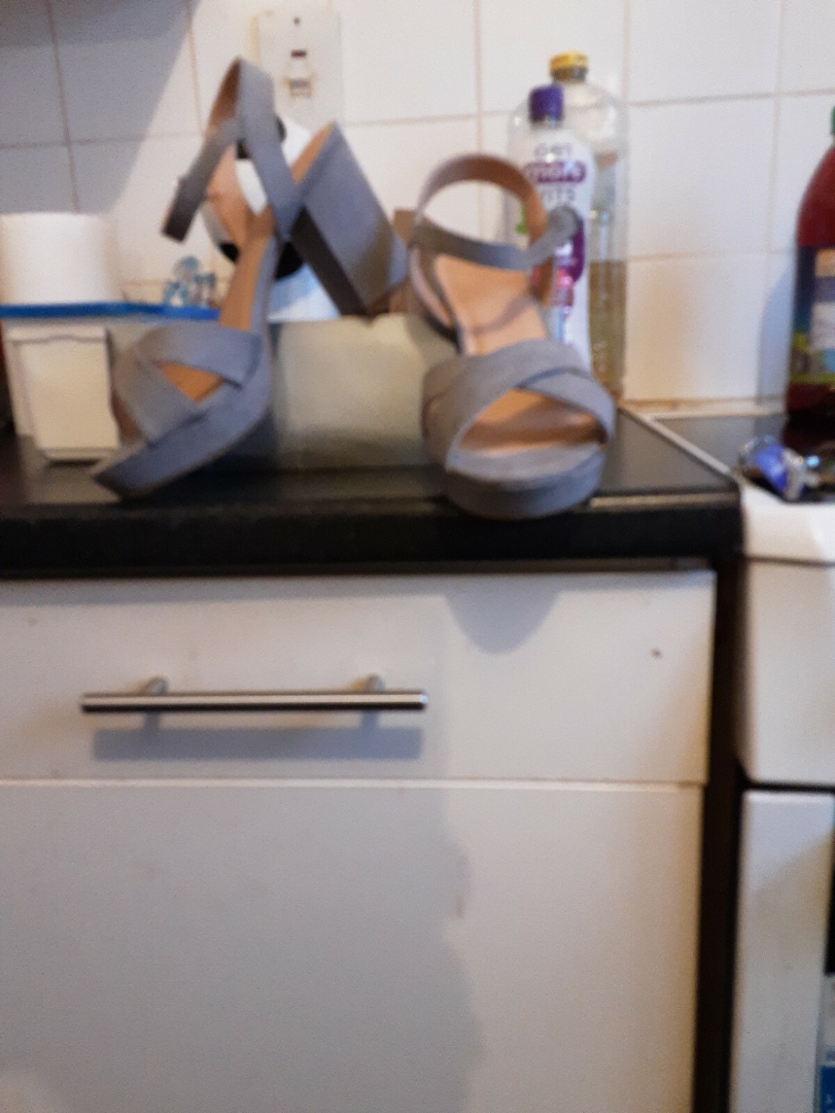 APL Ladies Grey Sandles