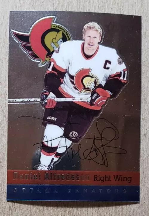 Daniel Alfredsson trading card