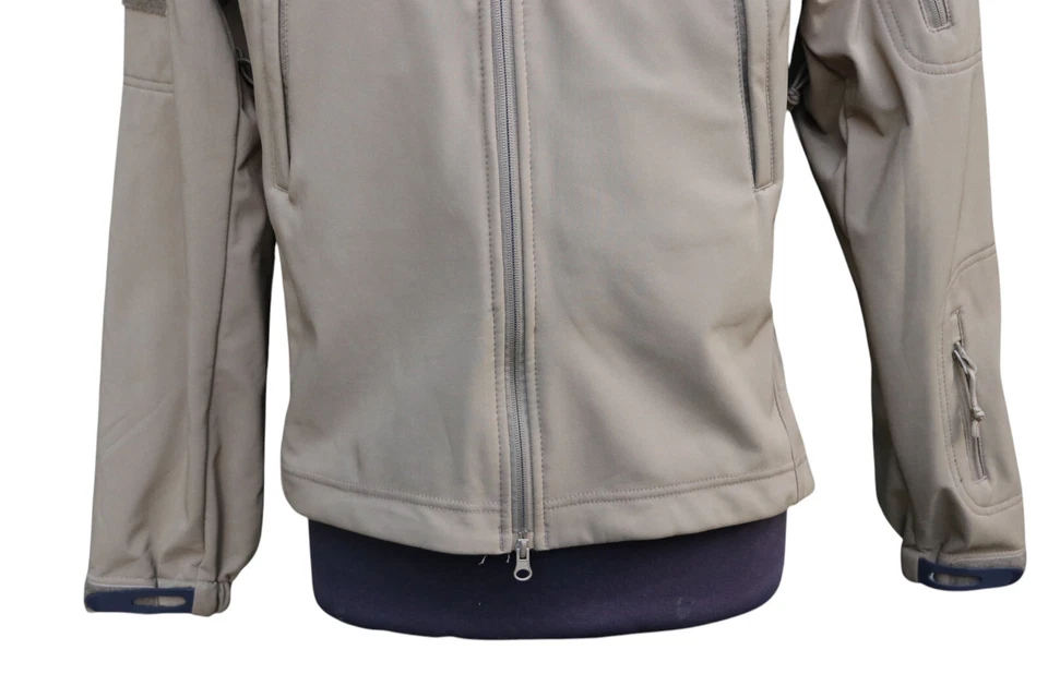 Condor 602 Summit Brown Tan Nylon Tactical Jacket Retractable Hood Men M - Image 4 of 4