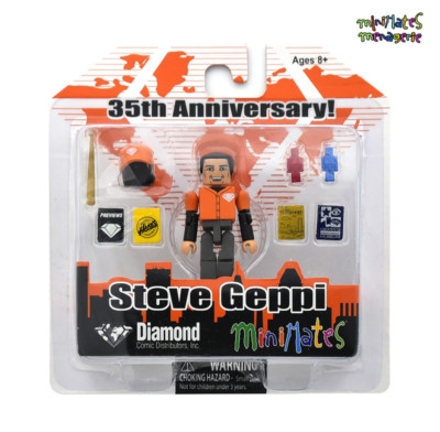 Minimates SDCC Exclusive SIGNED Steve Geppi Promo w Comic Books & Action Figures