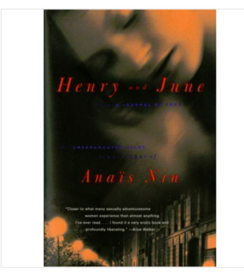 HENRY AND JUNE by Anais Nin FREE SHIPPING paperback book Journal of Love diary