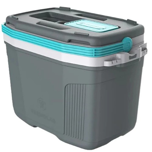 20 Litre SUV Termolar Thermal Cooler Box Grey with Coastal Green, Camping,Picnic - Picture 5 of 6