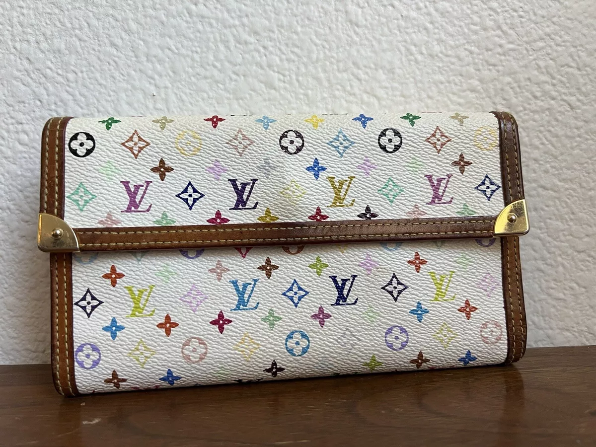 Louis Vuitton Wallet Porte Tresor International Multicolor