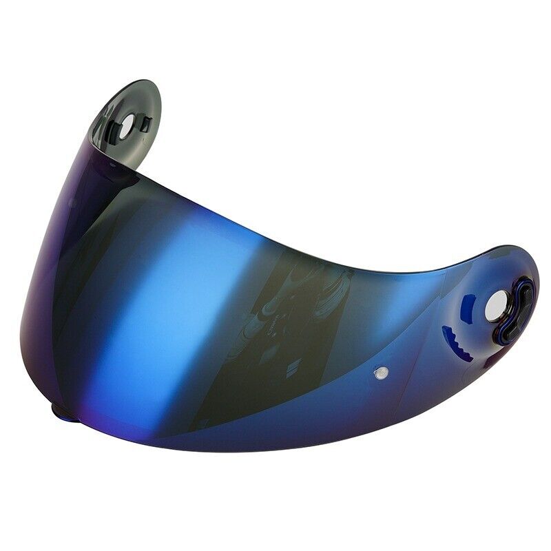 VISIERA CASCO PER X-LITE 803 802R RR 802 702 603 661 IRIDIUM SPECCHIO BLU