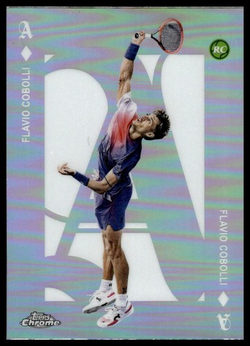 2025 Topps Chrome Tennis Flavio Cobolli RC Aces Refractor #ACE-27