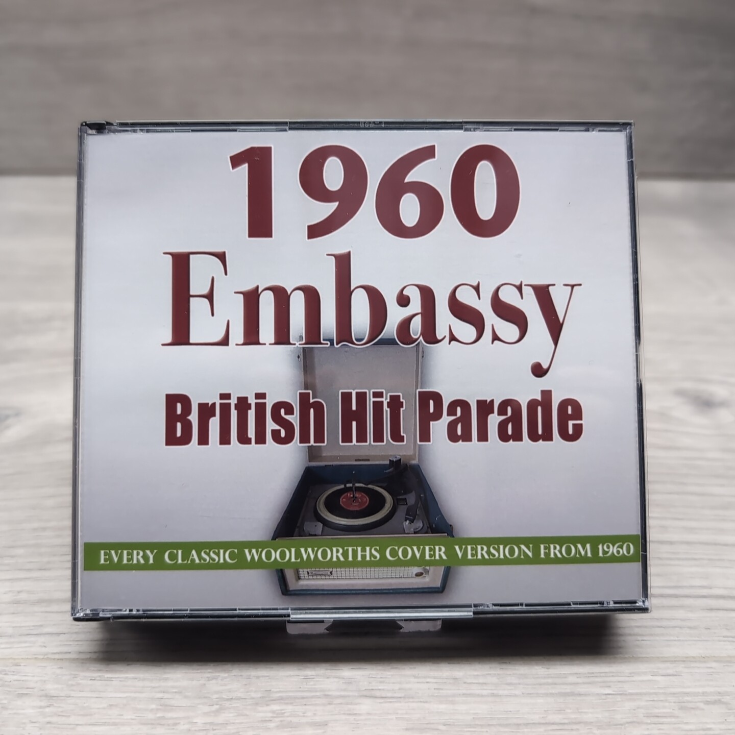 1960 Embassy British Hit Parade - Various Artists - 4CD Album Box Set - VG Con