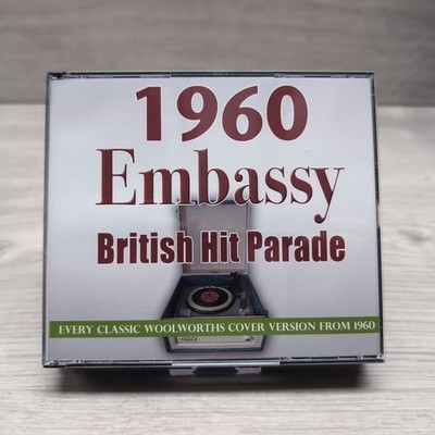 1960 Embassy British Hit Parade - Various Artists - 4CD Album Box Set - VG Con 