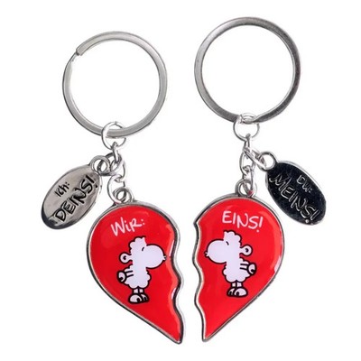 Paar- Schlüsselanhänger Herz sheepworld Partnerschlüsselanhänger Valentinstag