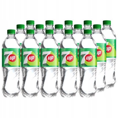 5900497045629 7UP Napój gazowany o smaku cytrynowo-limonkowym 0,85 l x 15 sztuk 