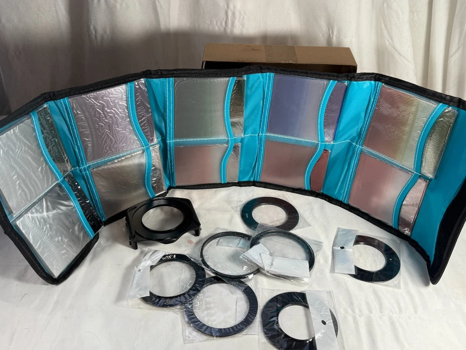 24 PCS Square Filter Kit ND Filters Graduated Full Color Lens Filter Set - Image 3 of 3