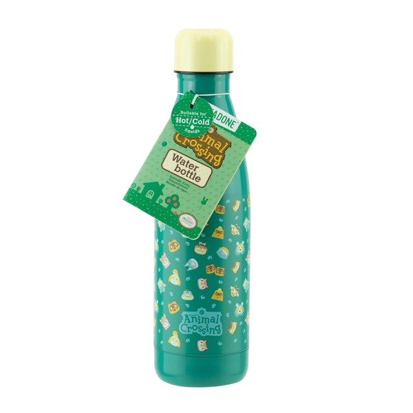 Paladone - Animal Crossing - Trinkflasche Aus Edelstahl - Neu & Ovp-image