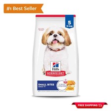 Adult 7+ Small Bites Dry Dog Food, Chicken Meal, Barley, & Rice, 5 lb. Bag 7.36 per pound