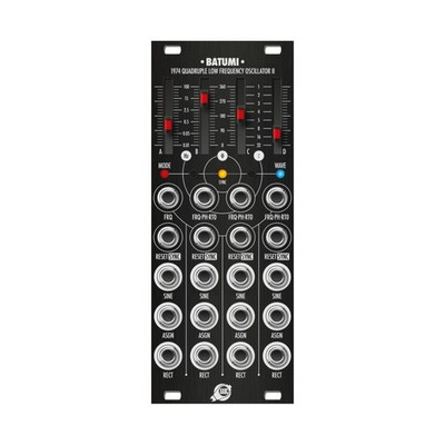 Xaoc Devices Batumi II Black Panel - Zubehör für Modular Synthesizer