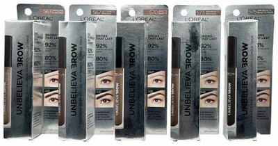 L'Oreal Unbelieva Brow Longwear Waterproof Tinted Brow Gel YOU CHOOSE