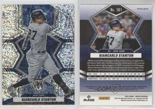 2022 Panini Mosaic White Sparkle Mosaic Prizm Giancarlo Stanton #181