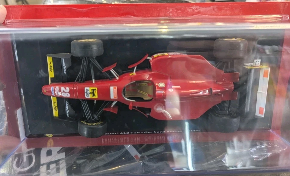 Ferrari 412 T1B - Gerhard Berger - 1994 - Le grandi Ferrari F1 - 1:24 nr 71 - Immagine 3 di 4