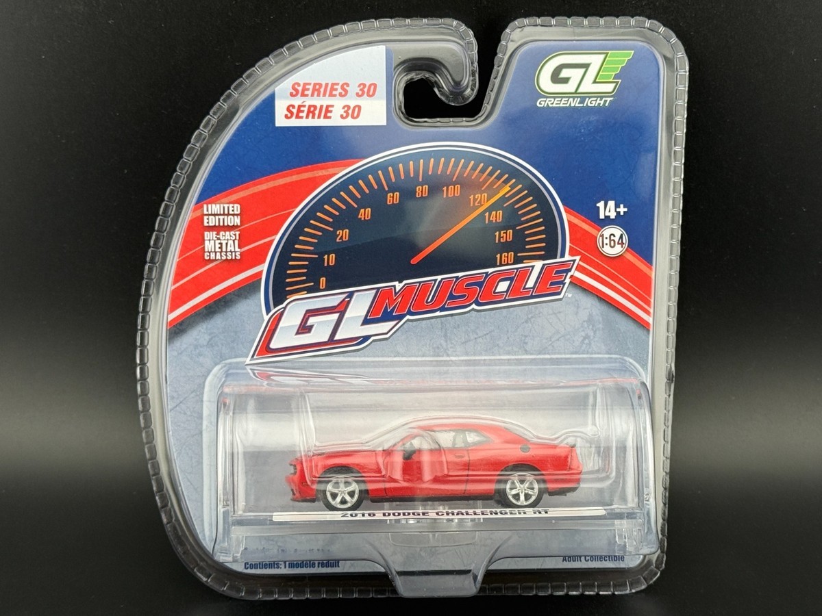 Greenlight 2016 Dodge Challenger RT Torred 13370 1/64 | eBay