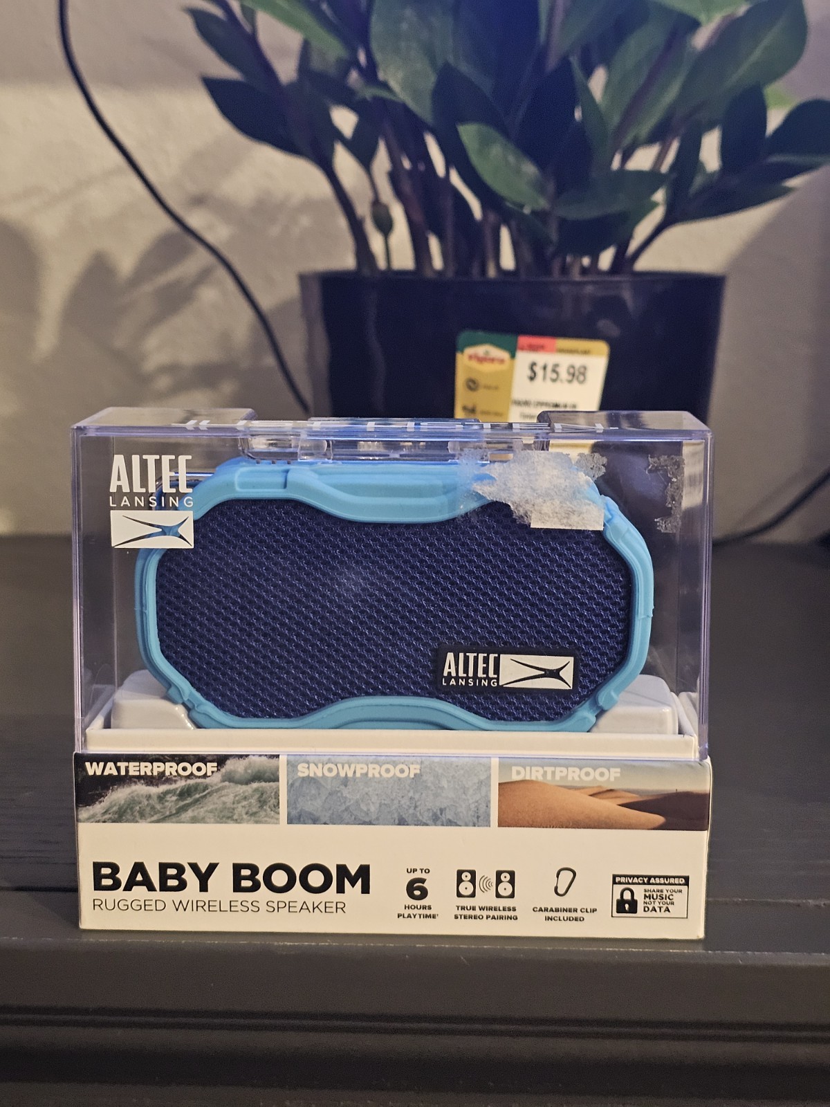 Altec Lansing BABY BOOM  Bluetooth Speaker - Floats In Water - Everything Proof