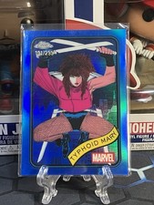 2025 Topps Chrome Marvel Blue Refractor 101/299 Typhoid Mary #123