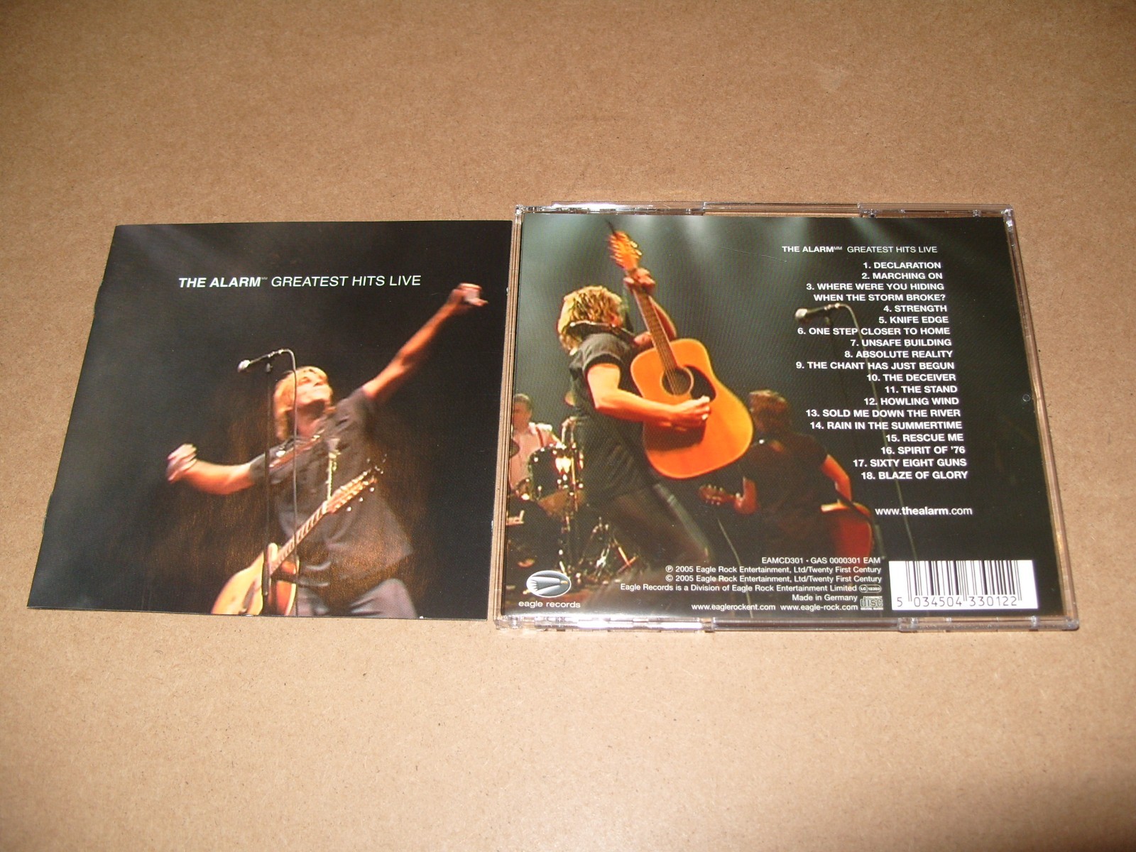 The Alarm MM – Greatest Hits Live -2005 -CD + INLAYS EXCELLENT + CONDITION. (M1)