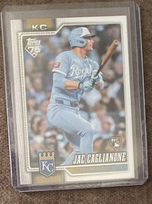 2026 TOPPS ROOKIE JAC CAGLIANONE ROYALS