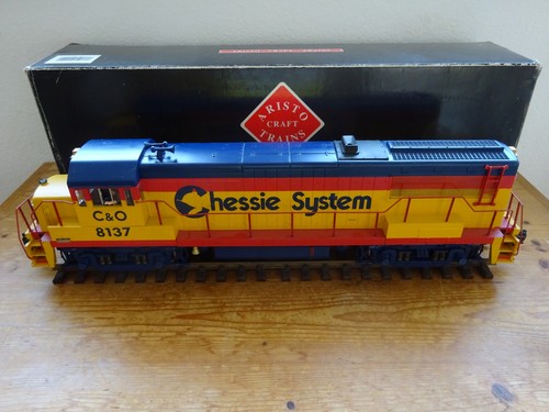 LGB Aristo Craft 22102 Diesel Lok GE U25-B, Chessie System | Condition: Gebraucht