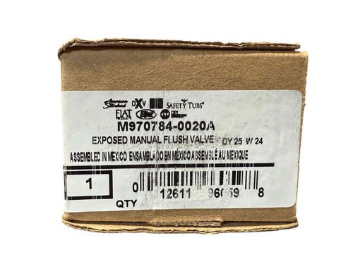 NEW American Standard Selectronics Exposed Manual Flush Valve M970784-0020A - Picture 2 of 3