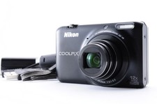 Nikon Coolpix S6500 Black Excellent 5 Compact Digital Camera Y3931