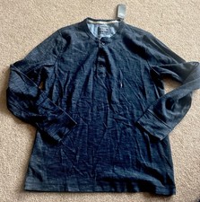 BNWT Abercrombie Men?s Granda Style Lightweight Top Size S Small Blue 100% Gen