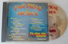 EMOZIONI IN MUSICA Fa Che Sia Amore (1997) CD Compilation, DeAgostini EM9701-2