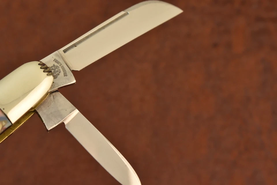 FACA FIGHTN FIGHT'N ROOSTER SOLINGEN ALEMANHA FIM DE DIA CONGRESSO (27605) - Imagem 4 de 4