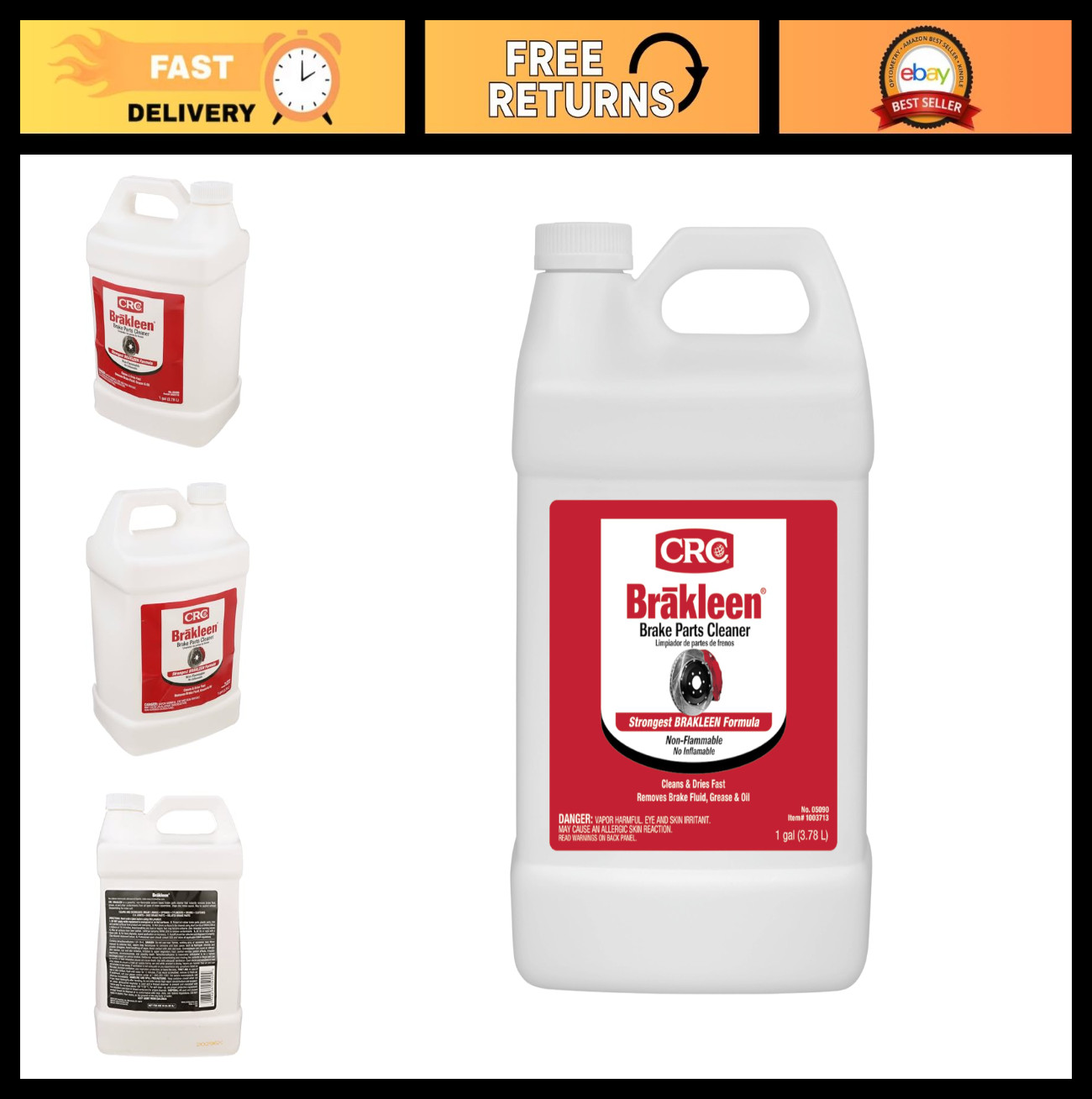 Cleaner, 1 Gallon - Heavy-duty Auto Maintenance, 1 Pac