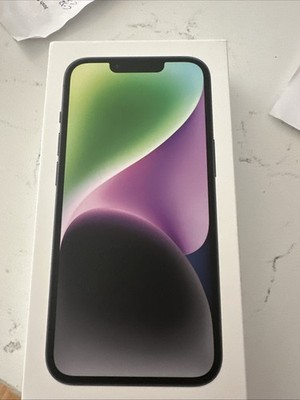 New Apple iPhone 14 128GB Black A2649 128GB Factory Unlocked All Carriers