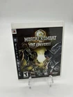 Mortal Kombat vs. DC Universe Playstation PS3 Complete game Manual Black Label