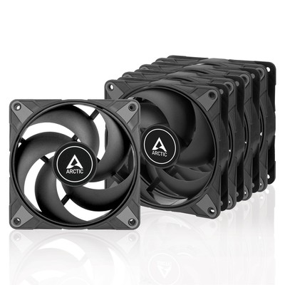 ARCTIC P12 Max (5 Pack) High-Performance 120mm Gehäuse Lüfter PWM  Case Fan 0db