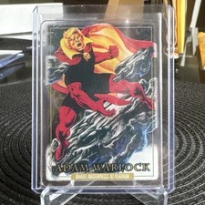 2024 Skybox Marvel Masterpieces 92 Platinum ADAM WARLOCK # 10 PLEXI