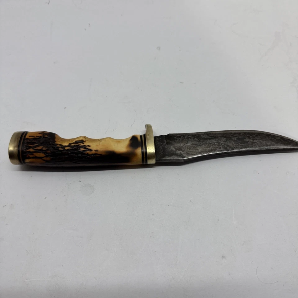 Cuchillo Schrade Uncle Henry 153UH de colección con funda cuchillo muy afilado bonito Foto 2 de 4