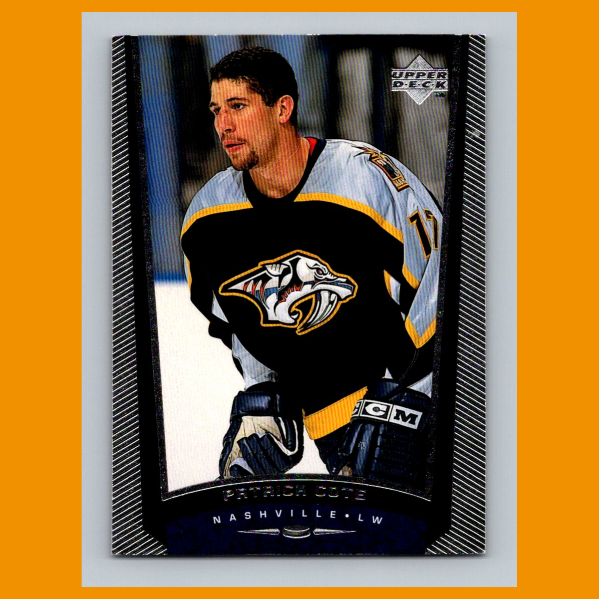 Patrick Cote #304 1998 Upper Deck Nashville Predators Hockey Card