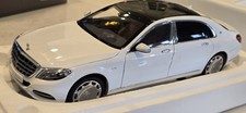1/18 Almost Real 2016 Mercedes-Maybach S-Class White Diecast 