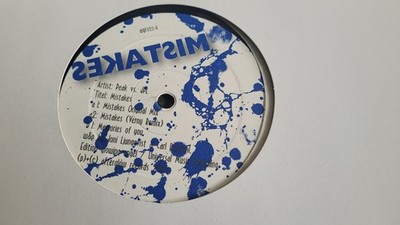 Peak Vs. JPL   Mistakes 12'' - Afterglow Records  Trance, Progressive Brett- 2005