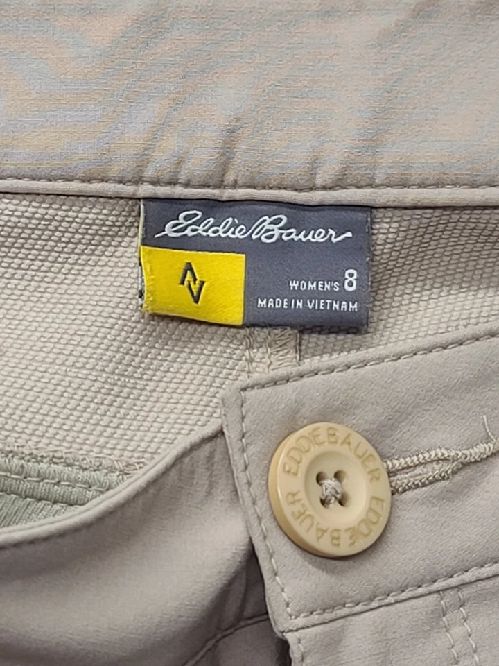 Pantalones Eddie Bauer para mujer 8x32 Travex Guide Pro ajuste regular senderismo carga Foto 2 de 4