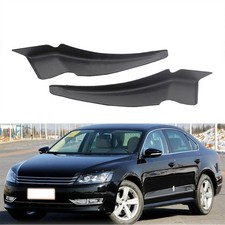 2x Front Windshield Wiper Side Cowl Extension Cover Trim For Vw Passat 2012-2015